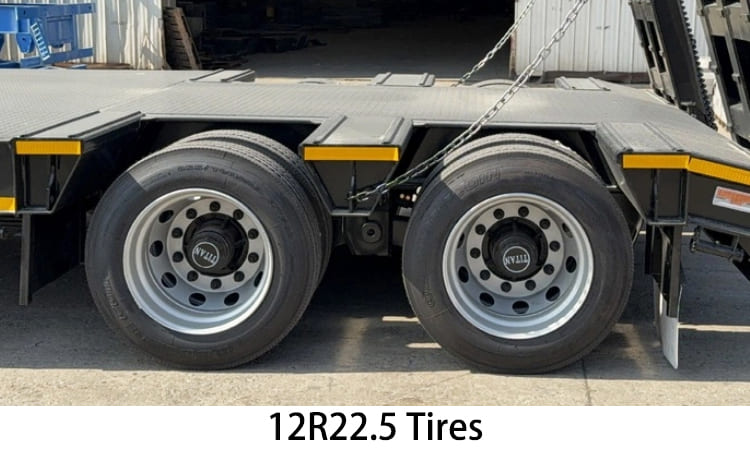 2 Line 4 Axle Low Loader Trailer for Sale in Papua New Guinea