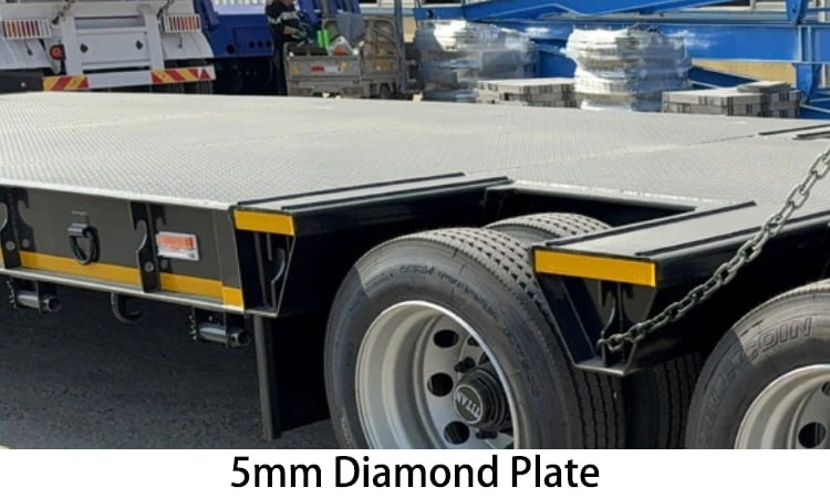 2 Line 4 Axle Low Loader Trailer for Sale in Papua New Guinea
