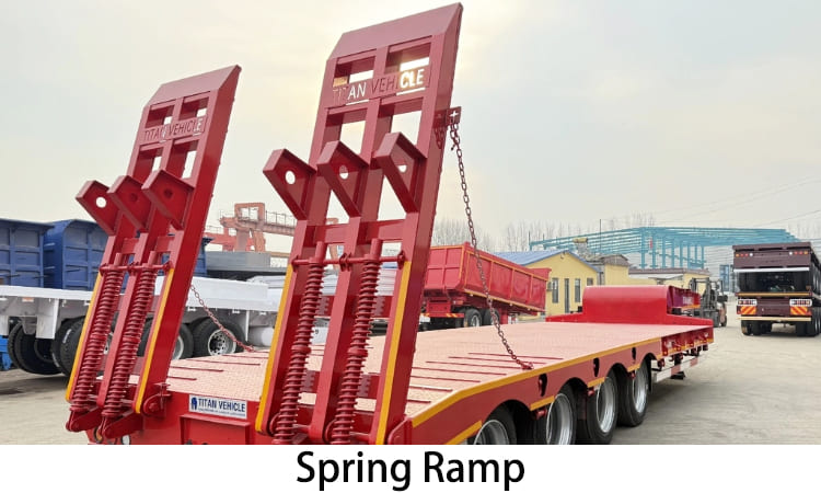 4 Axle 80 Ton Low Loader Trailer for Sale in Papua New Guinea