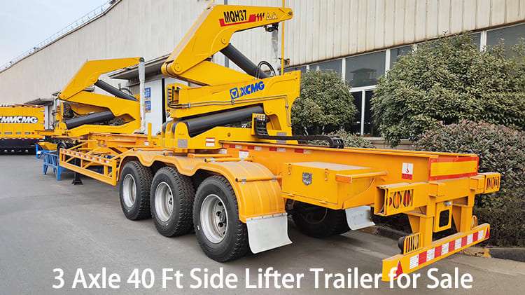 3 Axle 37 Ton Side Lifter Trailer for Sale in Papua New Guinea