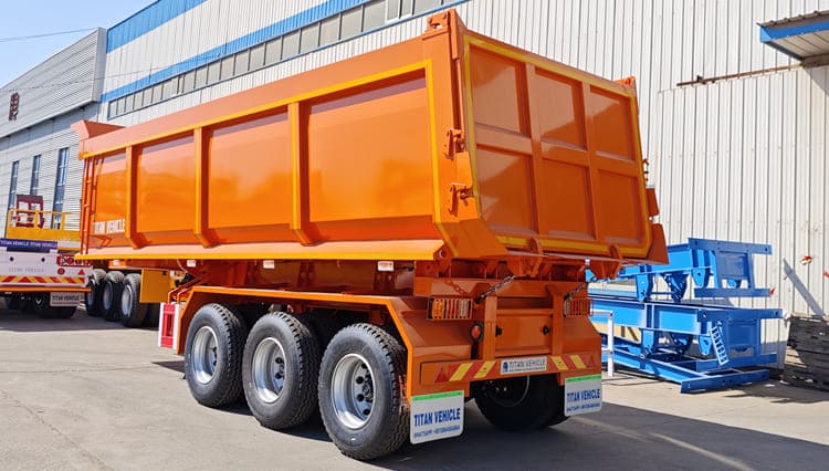 3 Axle Semi Tipper for Sale in Papua New Guinea