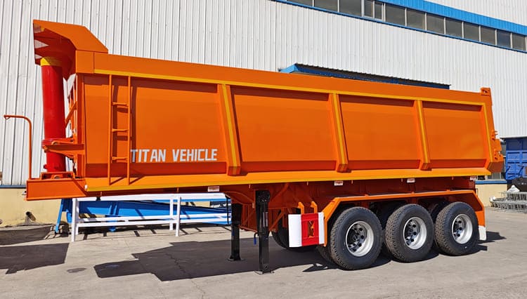 3 Axle Semi Tipper for Sale in Papua New Guinea