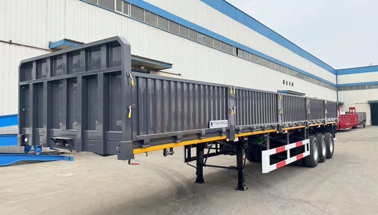 Side Wall Semi Trailer for Sale in Papua New Guine