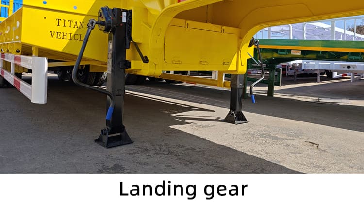 Semi Low Loader Trailer for Sale in Papua New Guinea