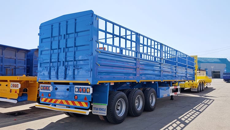 Tri Axle Fence trailer for Sale in Papua New Guinea