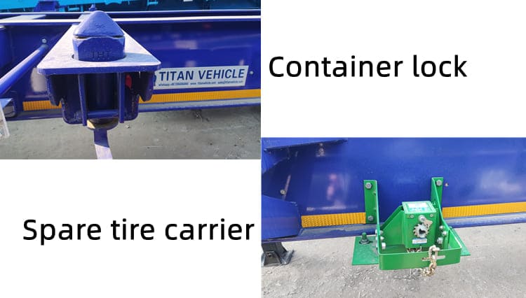 Shipping Container Trailer for Sale in Papua New Guinea