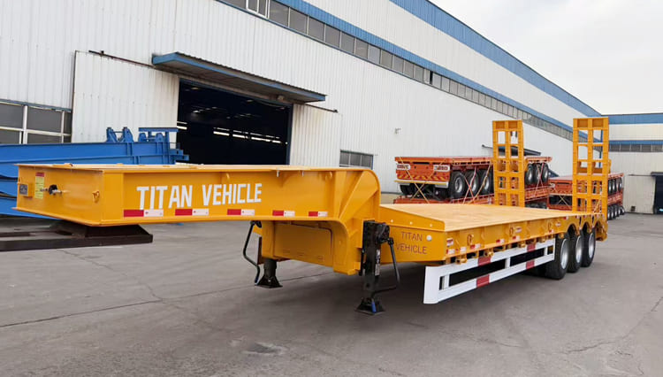 Heavy Haul Low Bed Loader Trailer for sale in Papua New Guinea