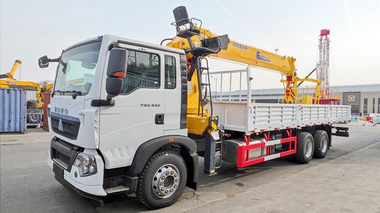 Sino Howo Boom Truck Crane for Sale in Papua New Guinea