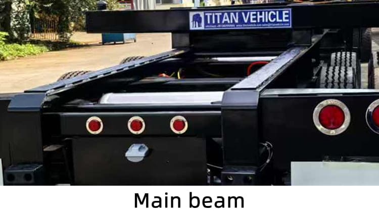 Tri Axle Chassis Container for Sale in Papua New Guinea