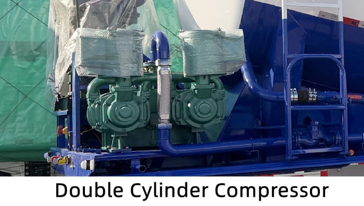 3 Axle Bulk Cement Tanker Trailer for Sale in Papua New Guinea