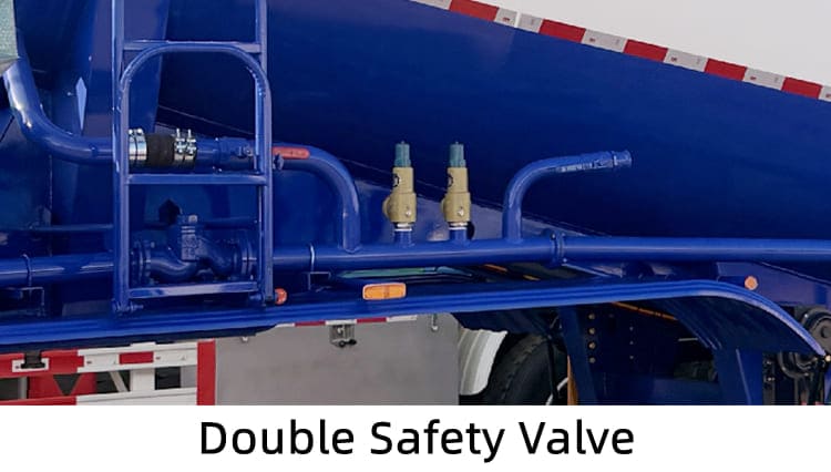 3 Axle Bulk Cement Tanker Trailer for Sale in Papua New Guinea