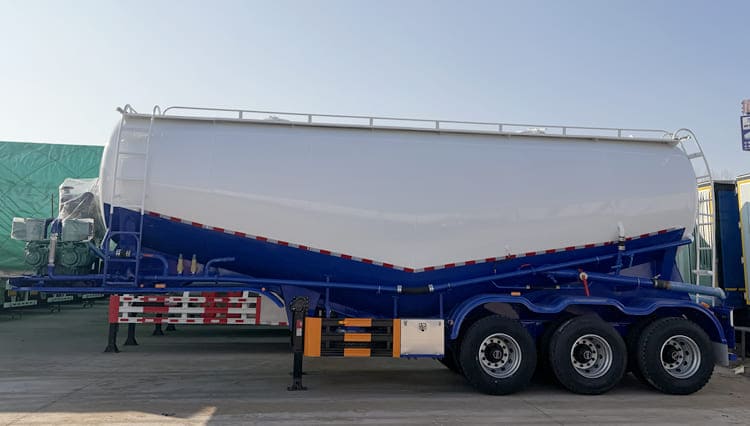 3 Axle Bulk Cement Tanker Trailer for Sale in Papua New Guinea