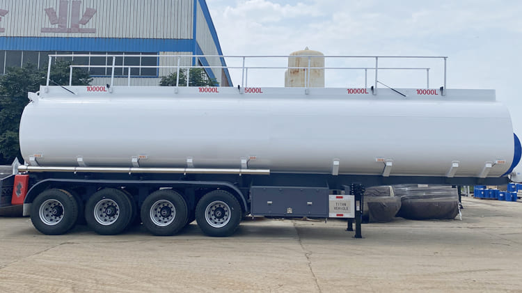 TITAN 4 Axle Diesel Fuel Tank Trailer for Sale in Papua New Guinea