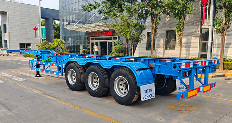 TITAN 40ft Skeleton Trailer for Sale in Papua New Guinea