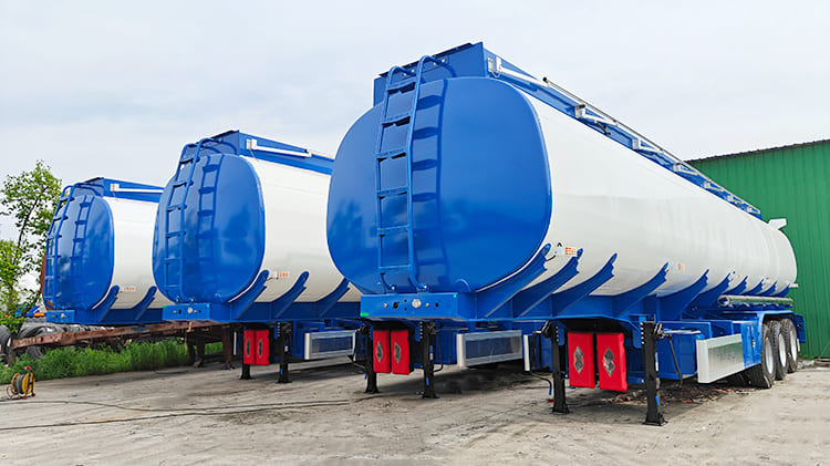 TITAN 40000 Liters Semi Trailer Fuel Tank for Sale in Papua New Guinea