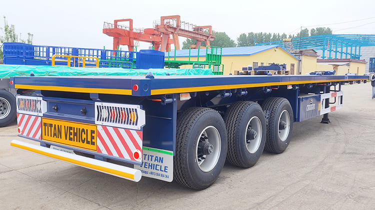 TITAN 3 Axle Semi Flatbed Trailers for Sale in Papua New Guinea