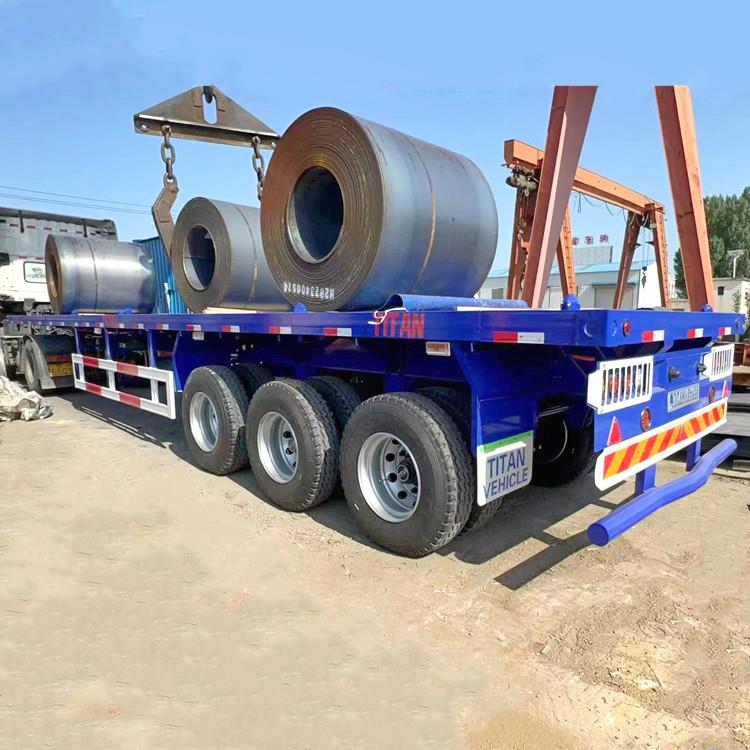 40FT Flatbed Container Trailer