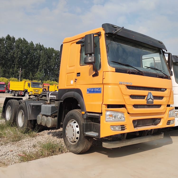 Slightly Used Howo Tractor Truck