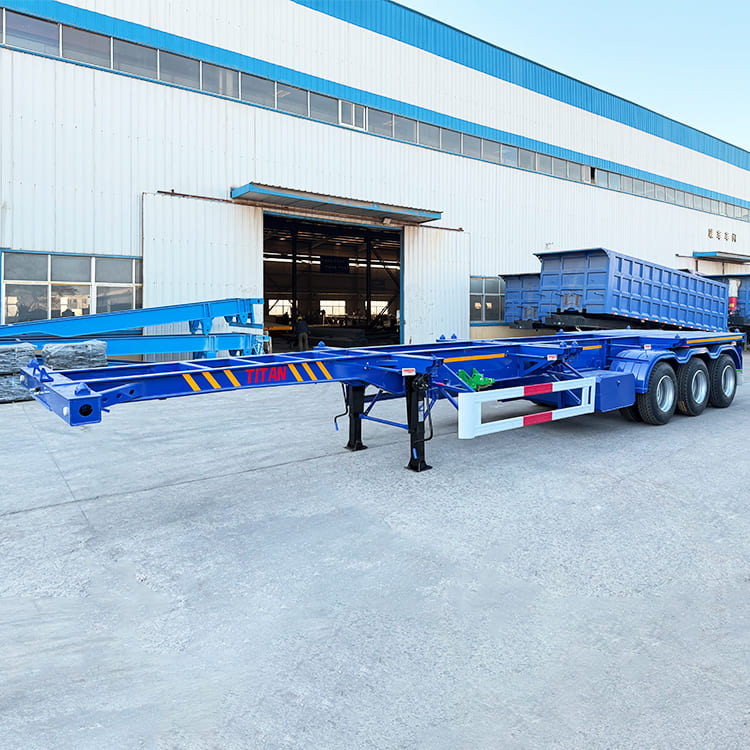 3 Axle Container Chassis Trailer