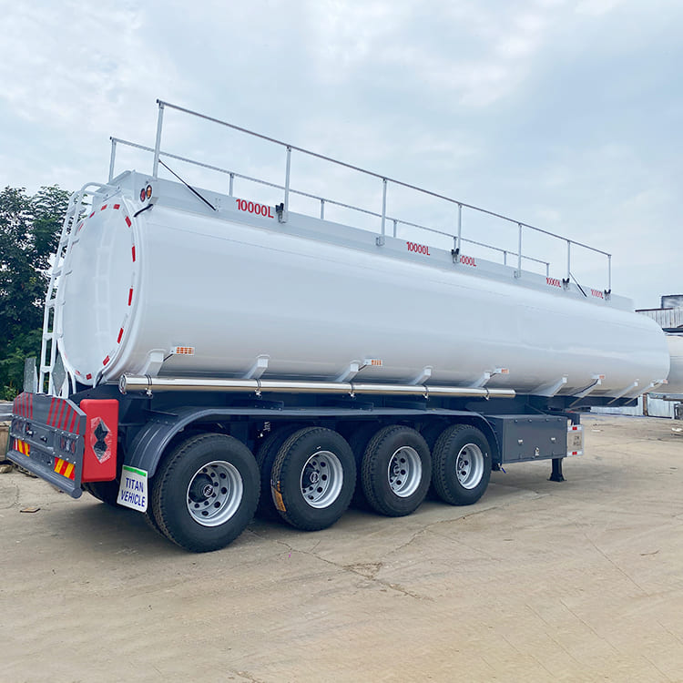 4 Axle Diesel Fuel Tank Trailer