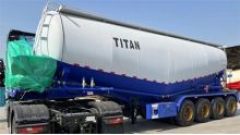 4 Axle 50cbm Bulk Cement Trailer