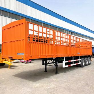 3 Axle 60 Ton Fence Semi Trailer