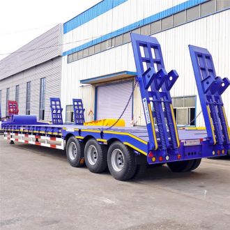 3 Axle 60 Ton Low Bed Trailer