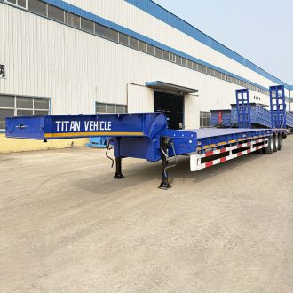 3 Axle Lowbed Trailer