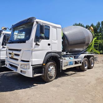 Euro 2 Used Howo Mixer Truck 6x4