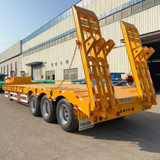 3 Axle Low Bed Trailer