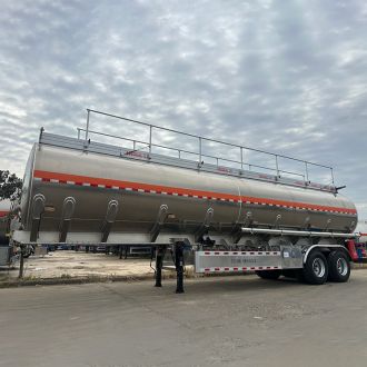 2 Axle Aluminum Fuel Tanker Trailer