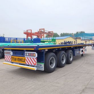 3 Axle Semi Flatbed Trailers